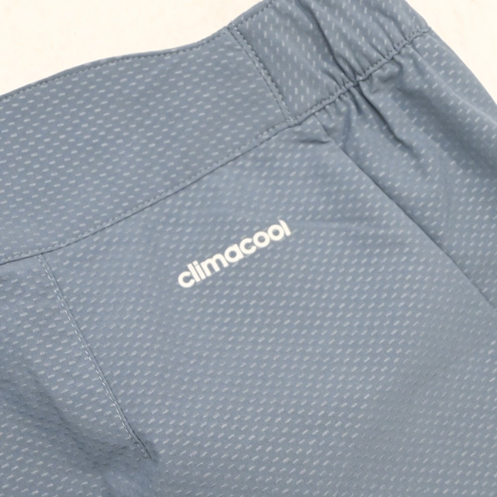 Adidas Barricade Tennis Shorts Mens Size 2XL x 10" Blue ClimaCool Nylon Stretch - Picture 8 of 8